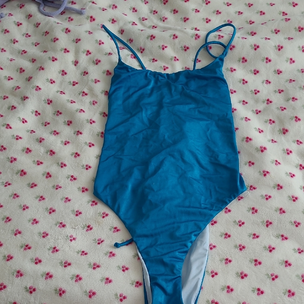 Victoria's Secret Blue One Piece Swimsuit